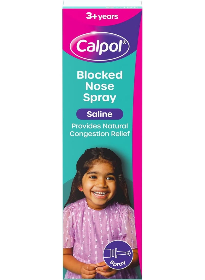 Calpol Saline Blocked Nose Spray 3+ Years, 15ml